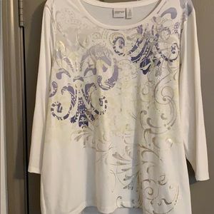 Chico’s Zenergy top. Size 3.